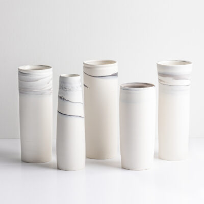 Porcelain vases - porcelain - variou - by Deborah Harwood
