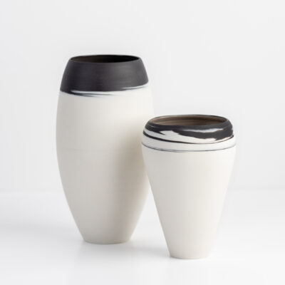 Porcelain vessels - porcelain - various - by Deborah Harwood