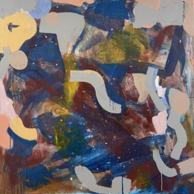 November - Oil on canvas - 80x80cms - by Elsie Green