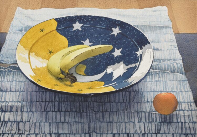 The Mallorcan Bowl - Watercolour