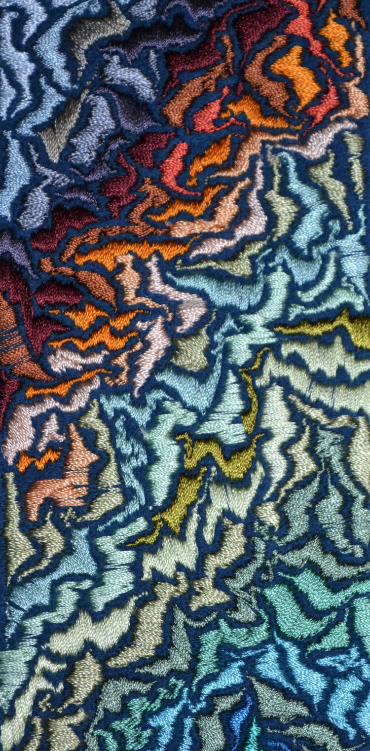 Loophole - embroidered textiles