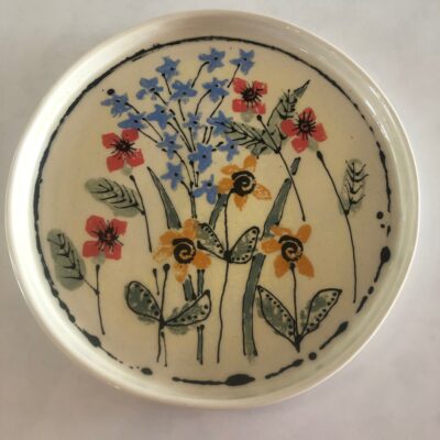 Plate - Ceramic - 25cm - by Toni Richards